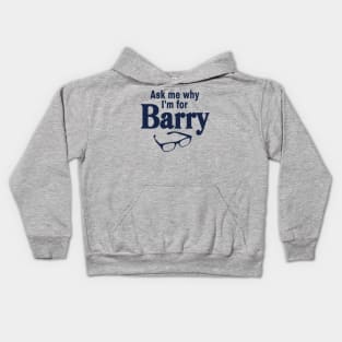 Political Campaign Button For Barry Goldwater Kids Hoodie